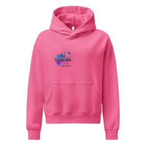 Sudadera suelta con capucha para mujer Top Bachata Radio